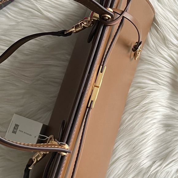 💰SOLD - 55814 - Tory Burch Lee Radziwill Small Satchel - Picture 7 of 16